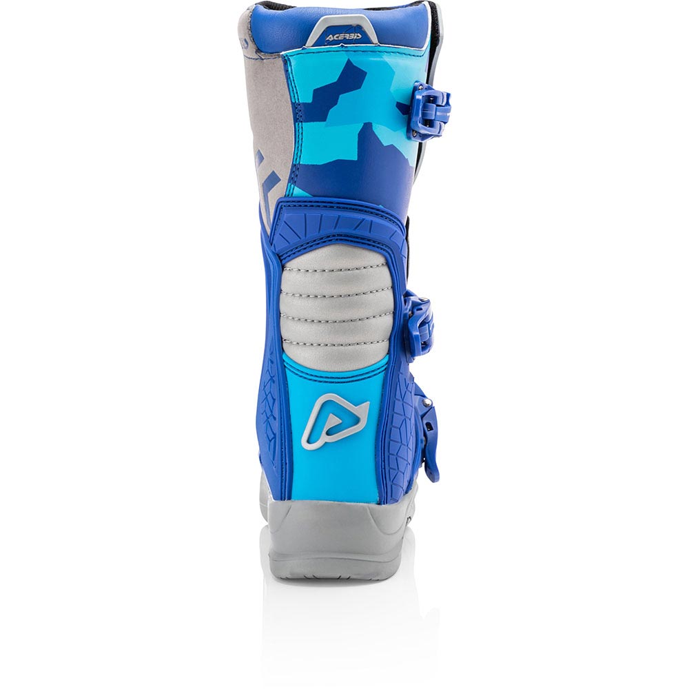 Acerbis - Bottes enfant X-Team Kid Bleu / Blanc
