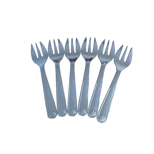 Set de 6 fourchettes à huitres Coquille Inox Roger Orfèvre