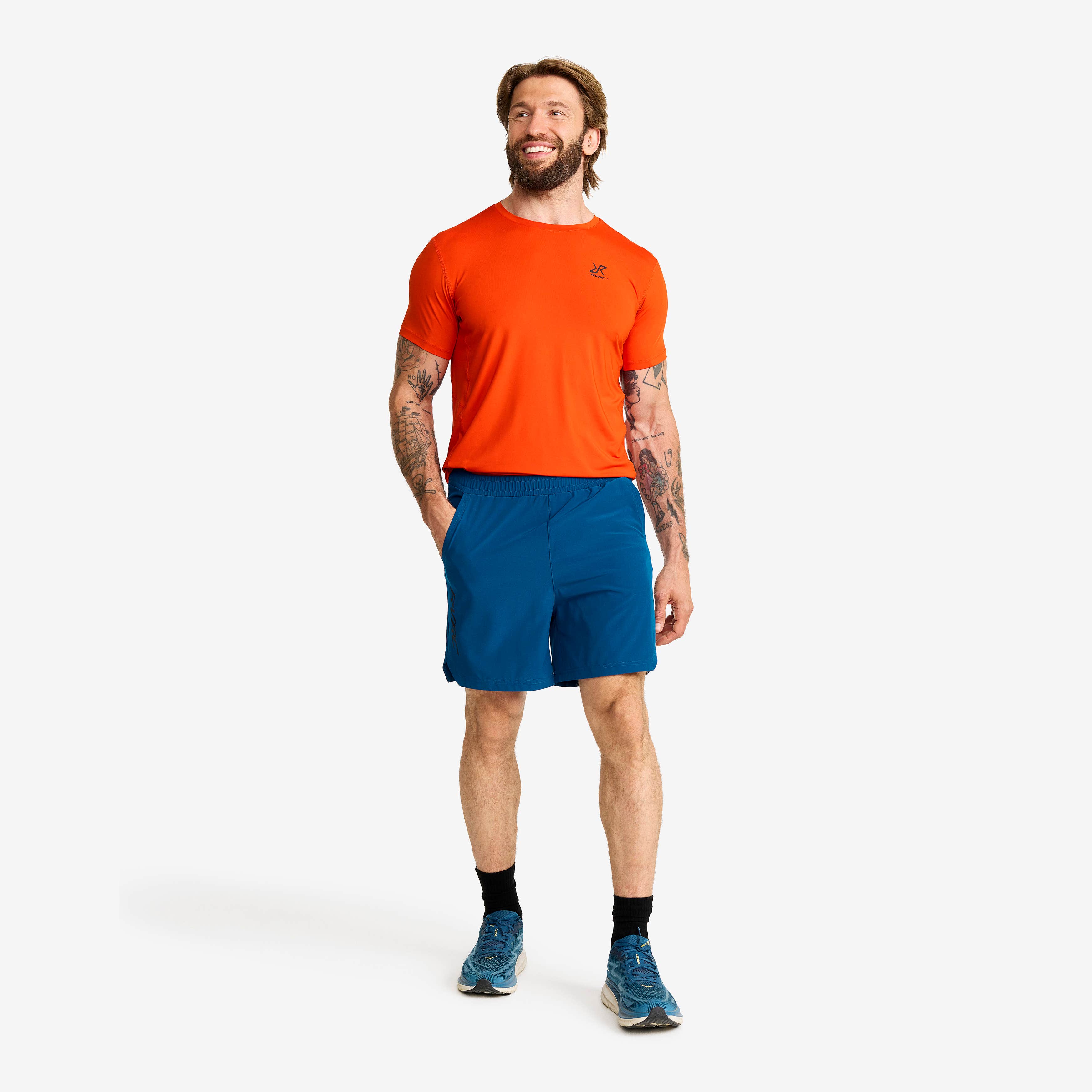 Impact Shorts Herre Blue Opal