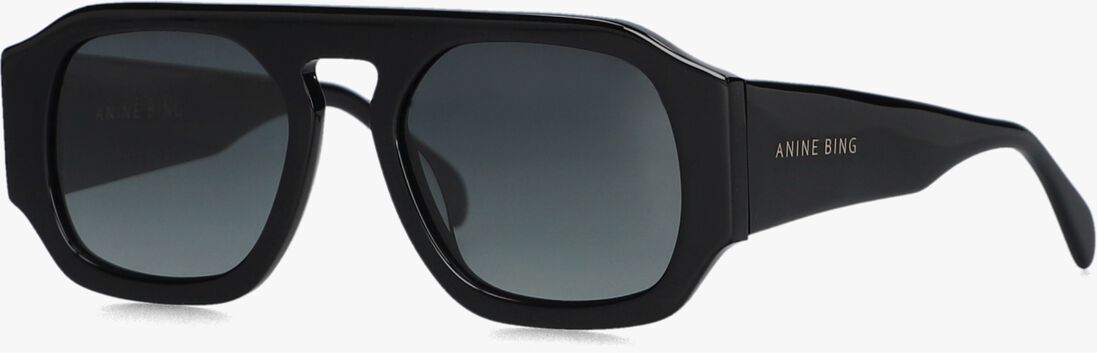 zwarte anine bing zonnebril preston sunglasses