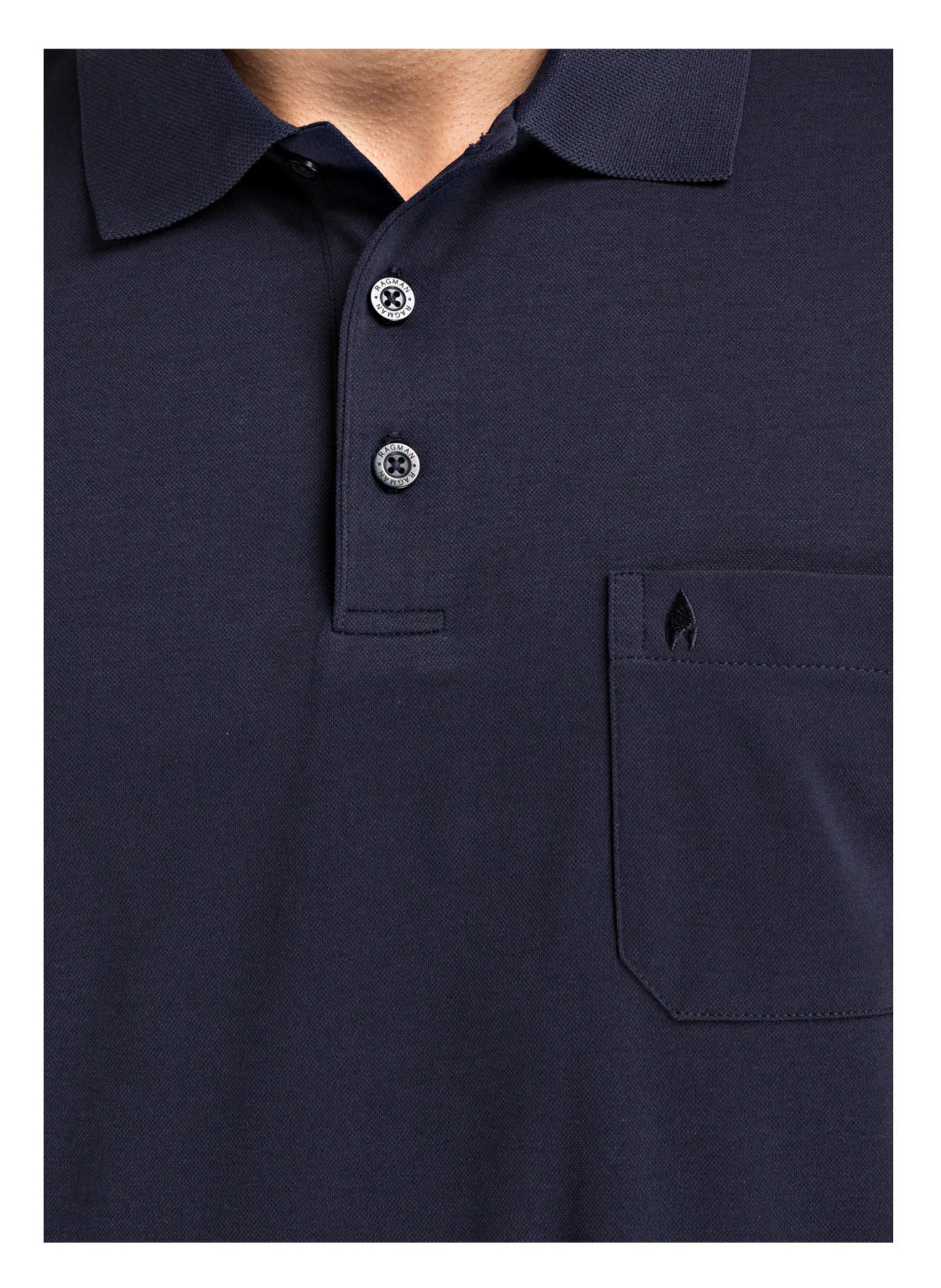 RAGMAN Piqué-Poloshirt