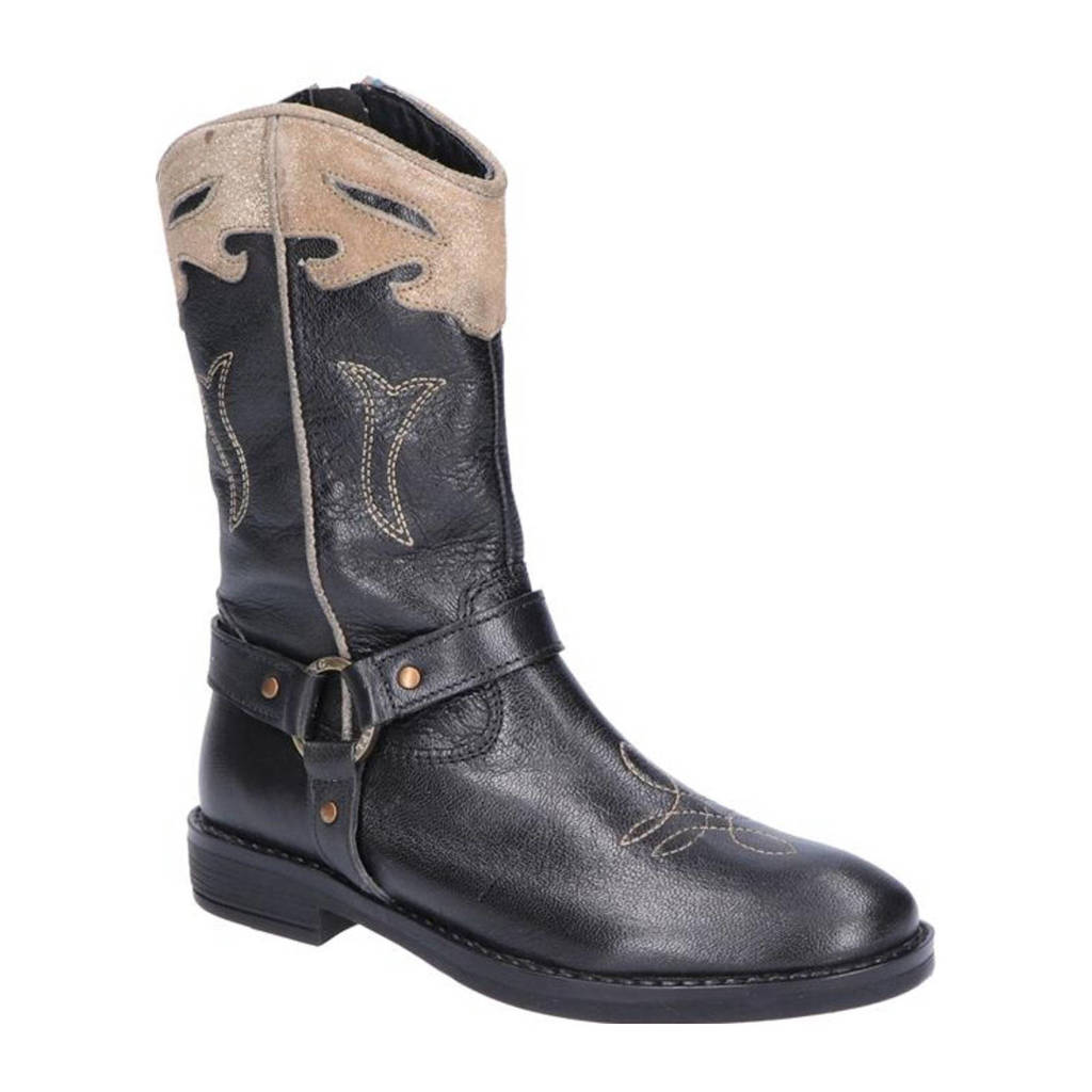 Kipling Fendy Aleren cowboylaarzen zwart