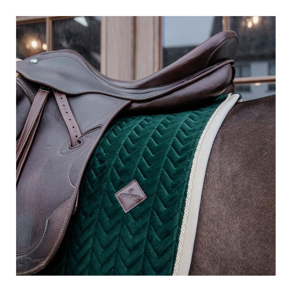 Kentucky SKIN FRIENDLY - Tapis dressage vert sapin