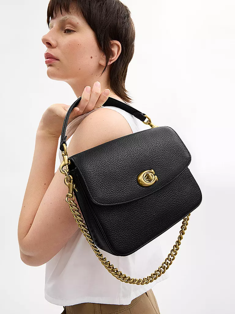 COACH Ledertasche - Mini Bag CASSIE schwarz