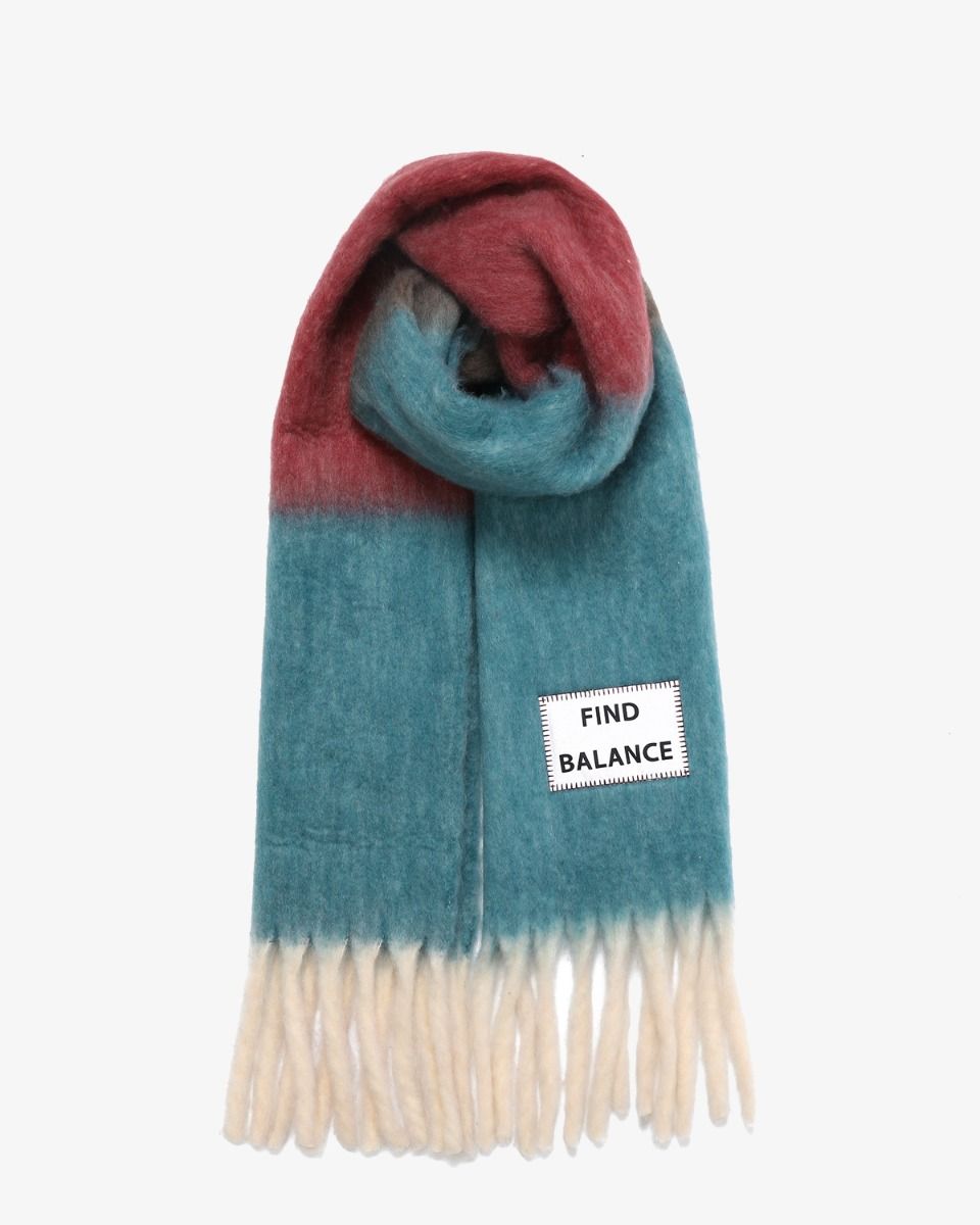 VTD Born To Shine Blauw/Multicolor Damessjaal