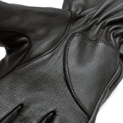 Herrenhandschuh Pferdeleder, Schwarz