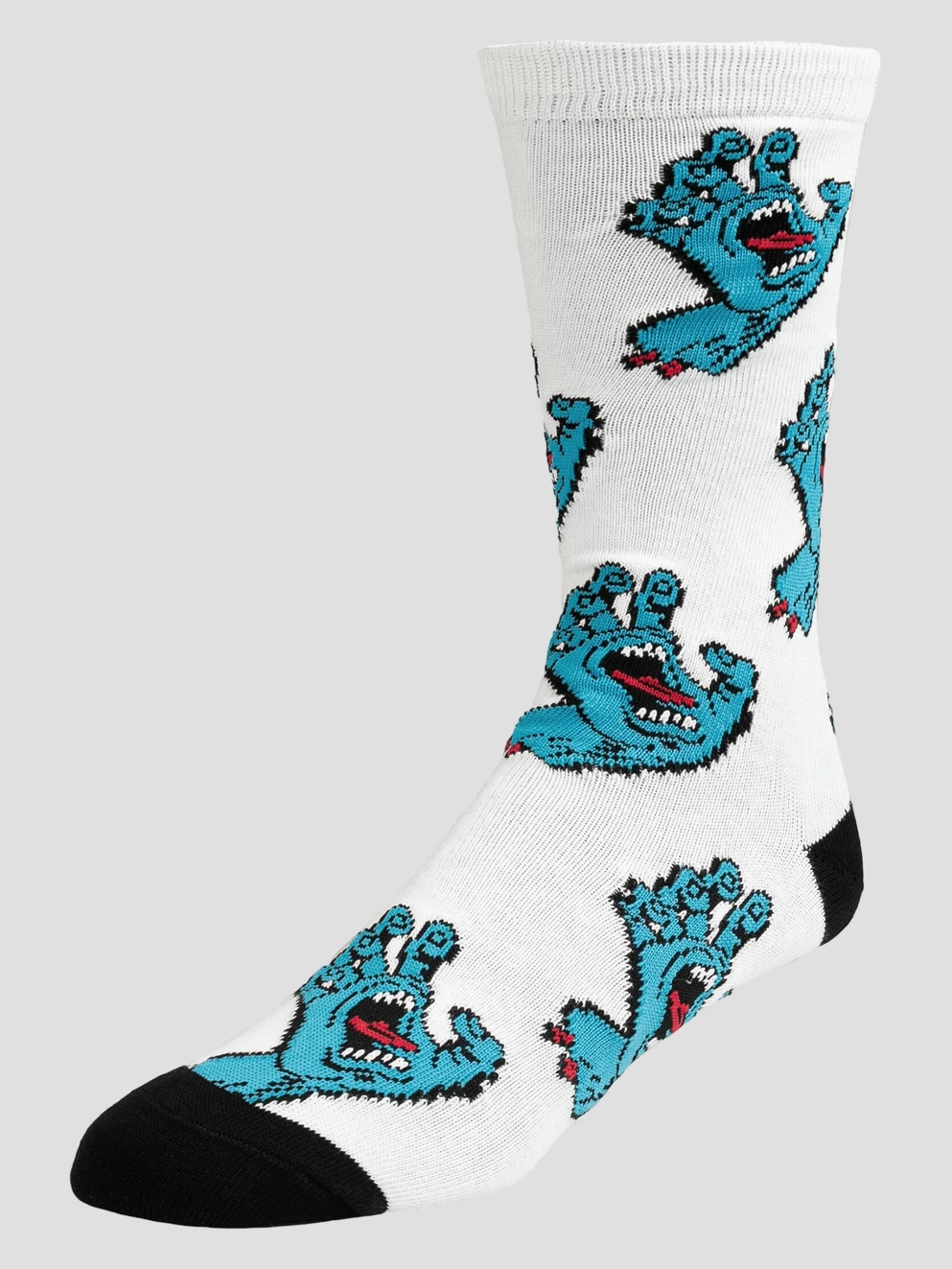 Santa Cruz Multi Hand Socks white/black