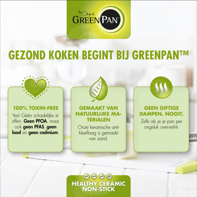 GreenPan Featherweights Braadpan Gietaluminium Ovaal 25 cm