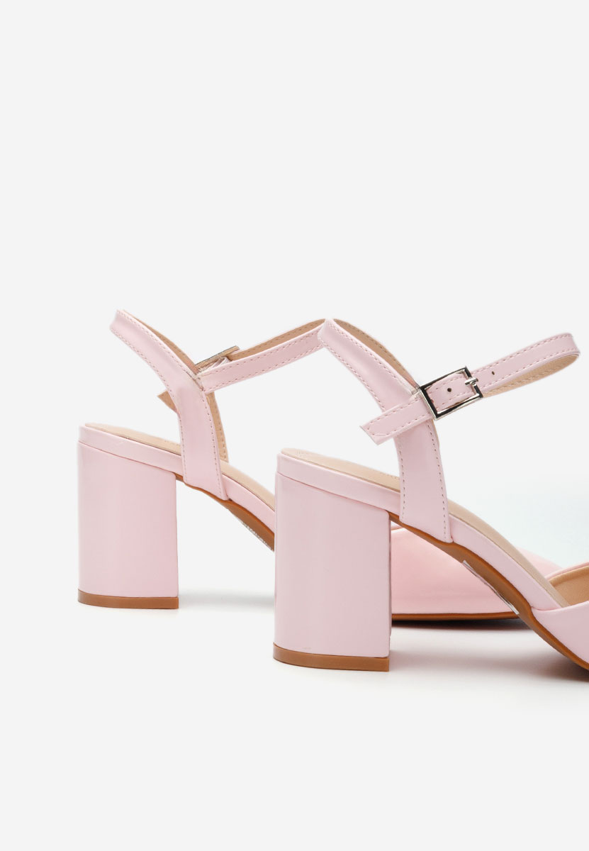 Chaussures slingback roses Asmita