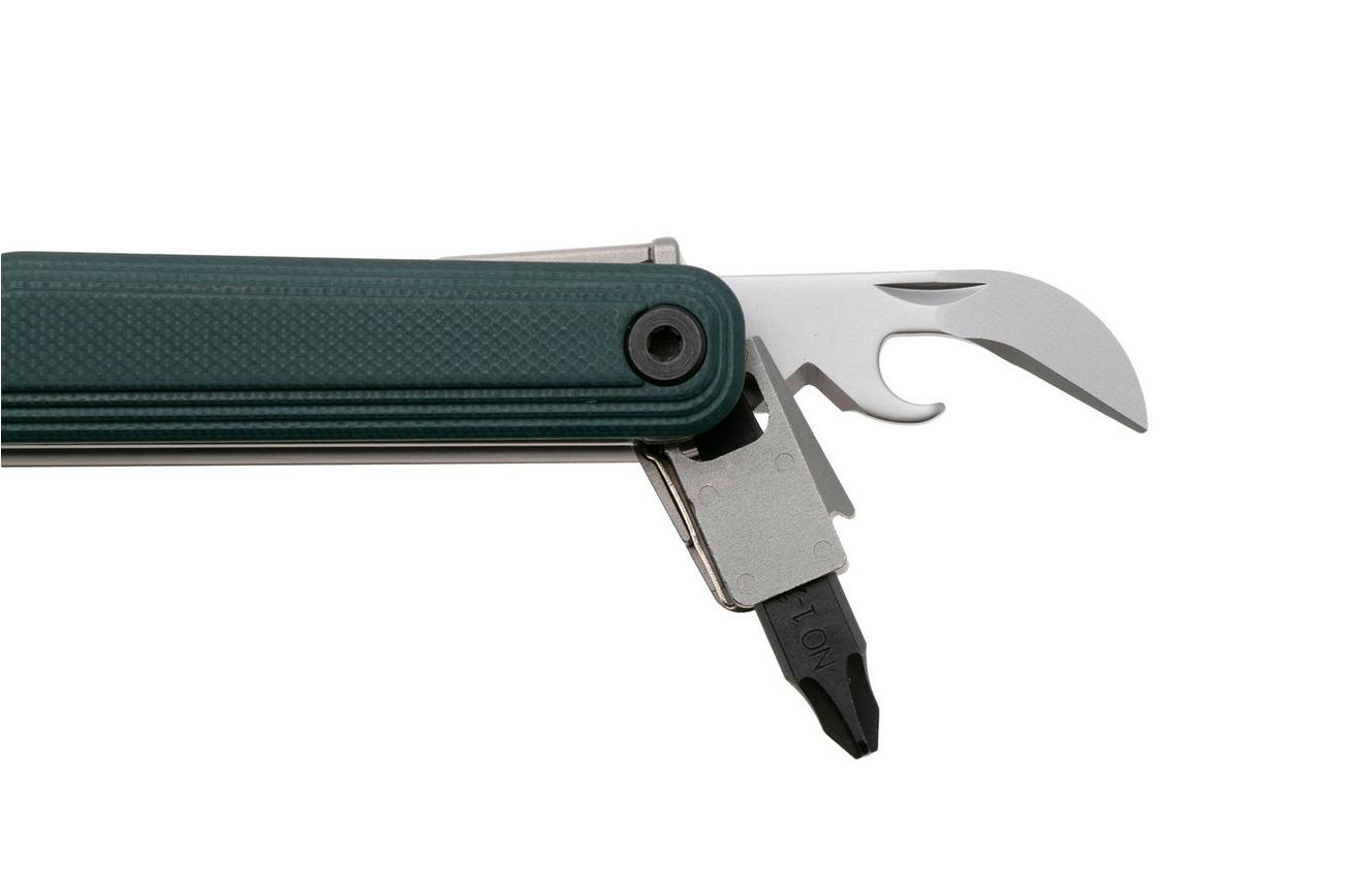 Leatherman Wave Alpha Cascadia 833401 Black DLC MagnaCut, Green G10, multitool