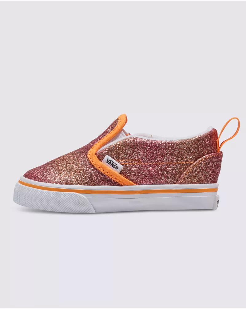 Toddler Slip-On V Glitter Shoe