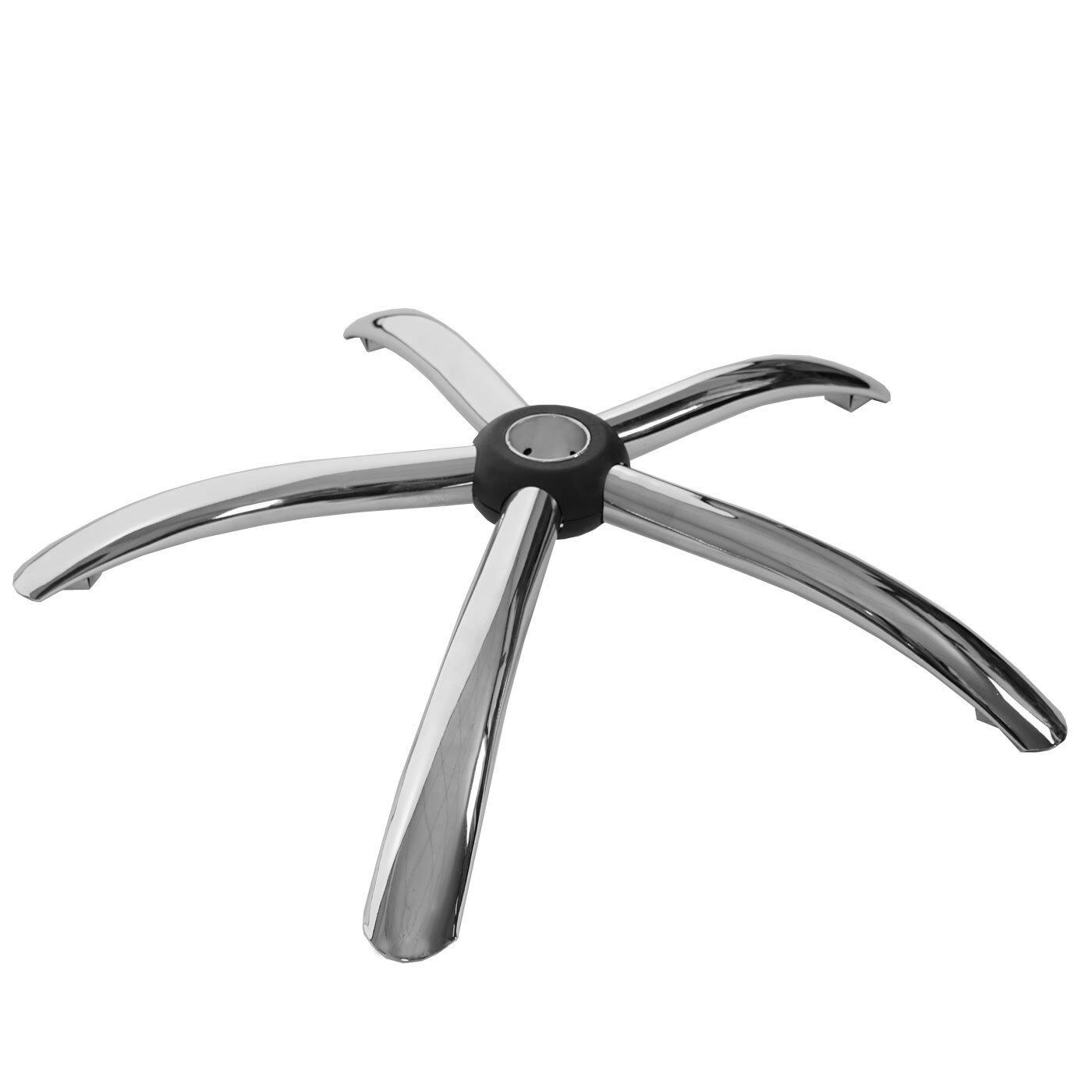 Fußkreuz 65cm H531, Drehstuhl Bürostuhl Chefsessel, Chrom Loch Ø5cm