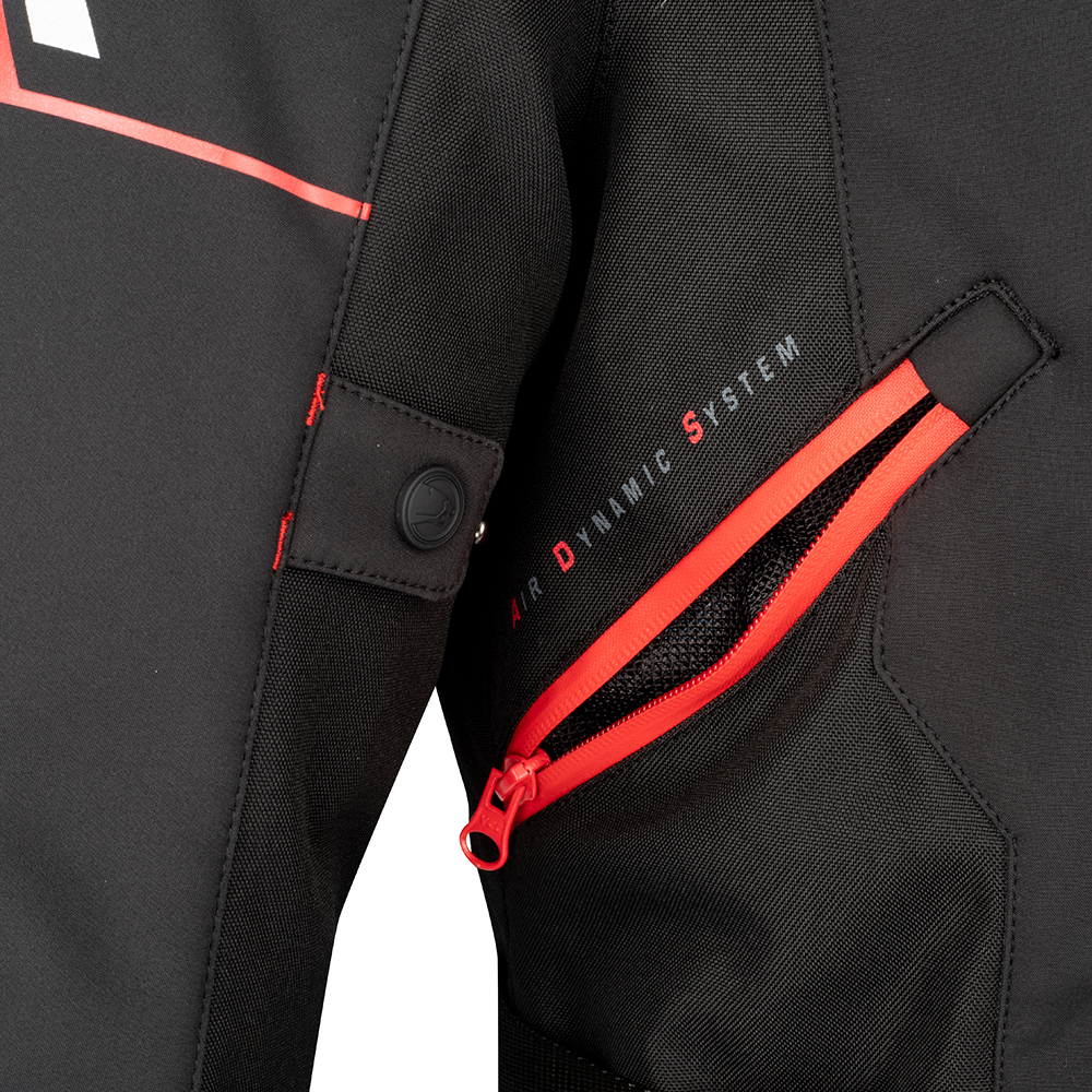 Bering - Blouson Cobalt Noir / Rouge