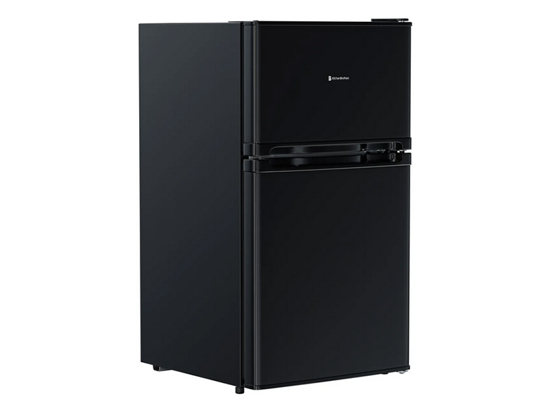 KitchenBrothers 61 liter koelkast met vriesvak - Black