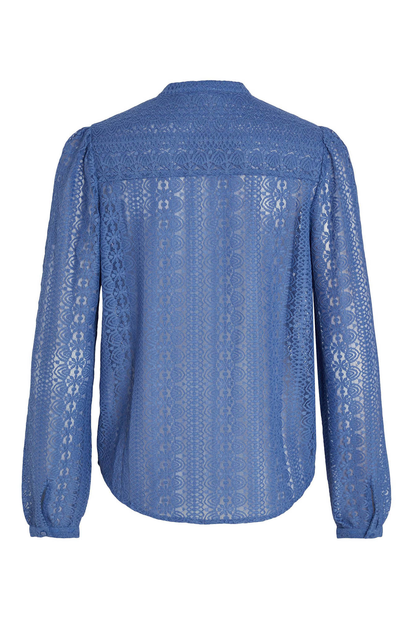 Camisa de renda - Azul