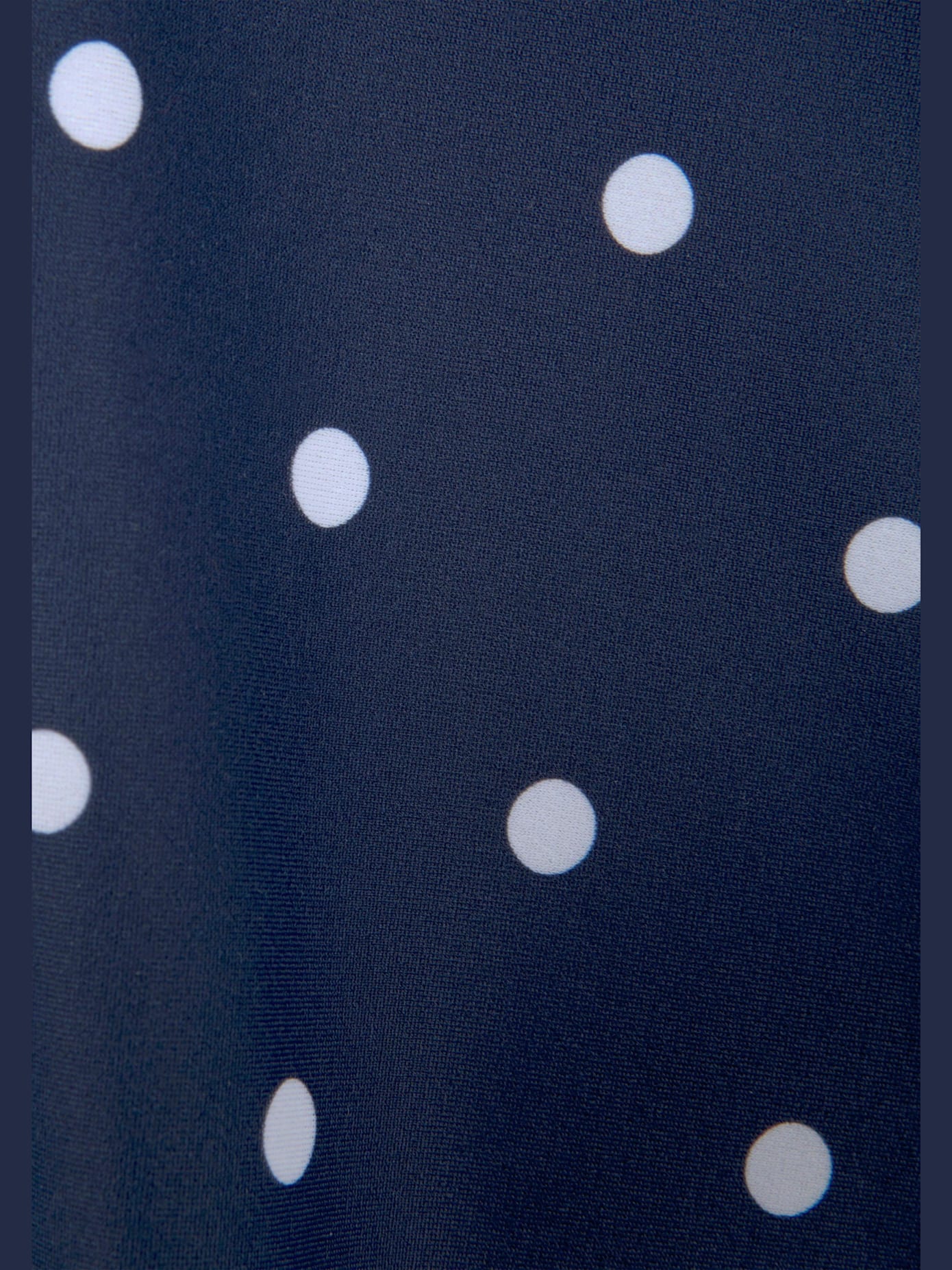 Haut de maillot de bain à armatures motif à pois tendance