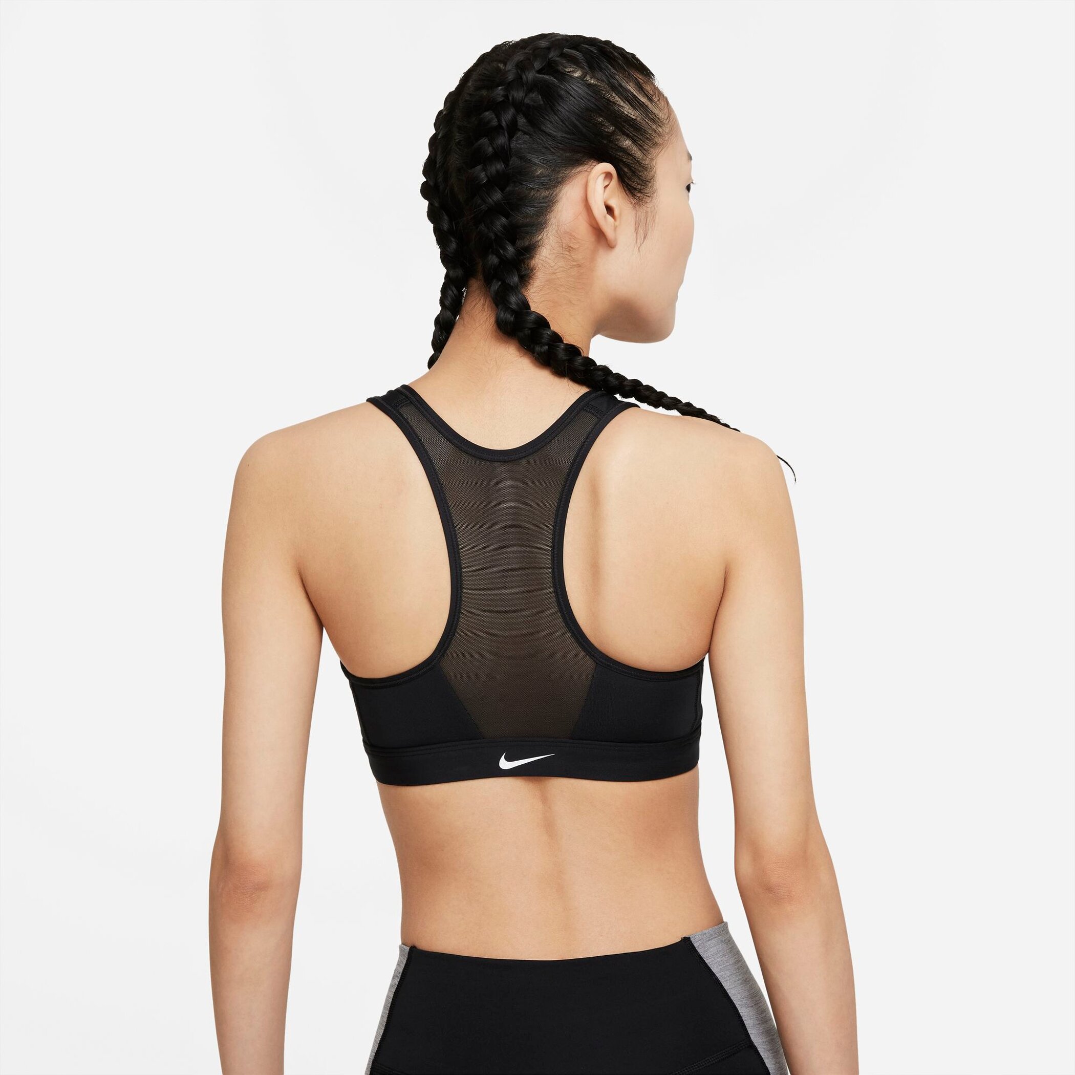 Nike W NK DF Swoosh Zip Front Bra