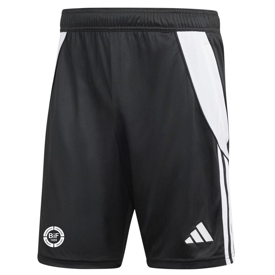 Bjerringbro IF Fodbold Trænershorts - Noir/Blanc
