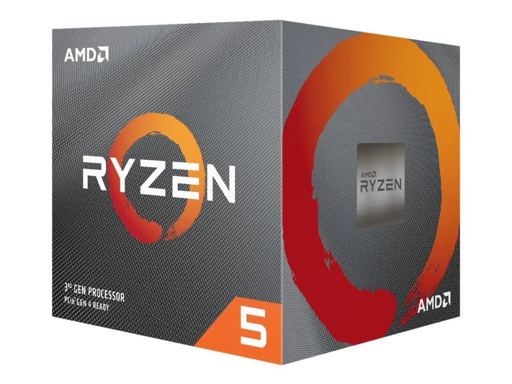 AMD Ryzen™ 5 3600X - 3rd Gen. - 3.8 GHz -> 4.4 GHz - 6 kerner - 12 tråde - 32 MB cache - Socket AM4 - Box