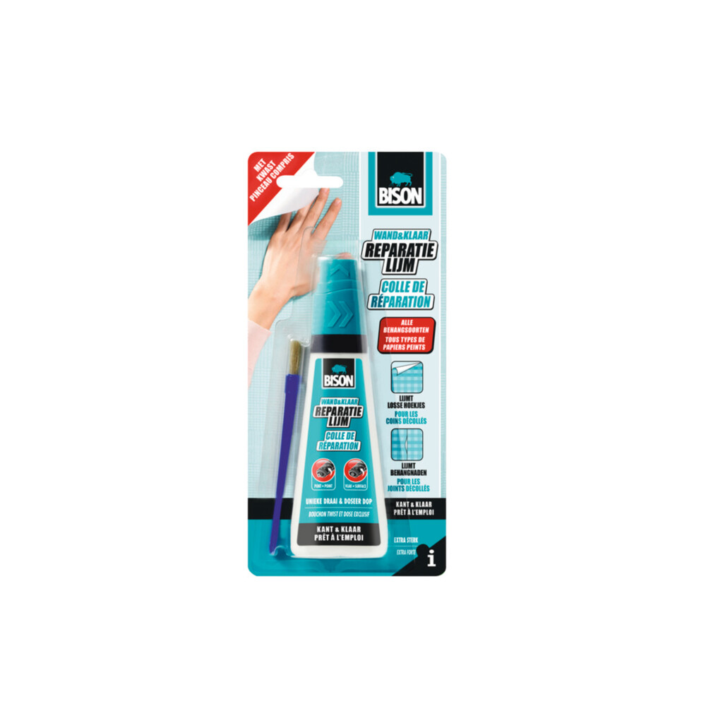 Bison Wand&Klaar Behangreparatielijm Blister90 ml