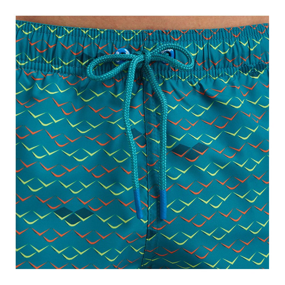 Arena ALLOVER - Short de bain Homme green lake logo