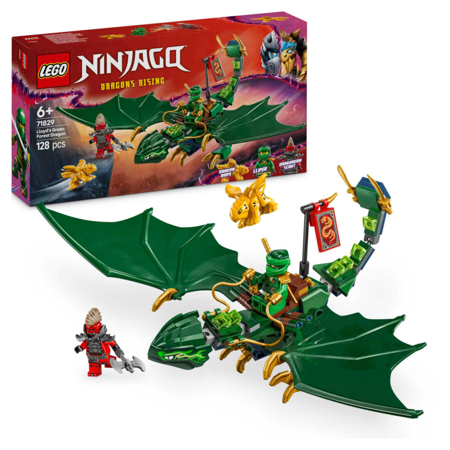 LEGO® Ninjago 71829 Lloyds grüner Walddrrache ab 6 Jahren