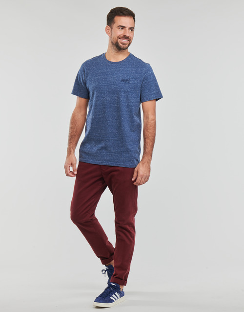 Superdry - VINTAGE LOGO EMB TEE - Turquoise