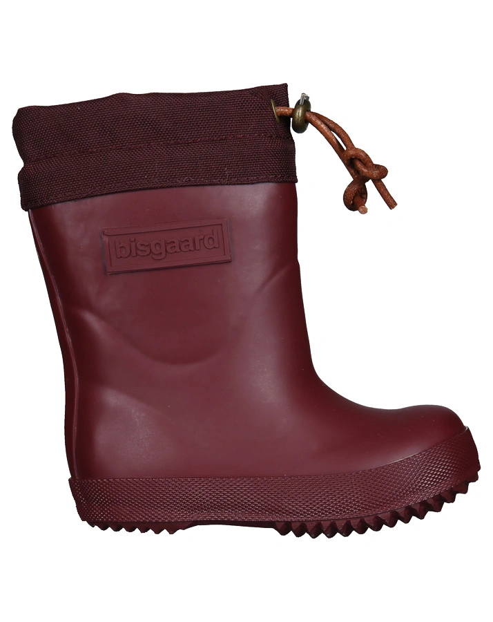Gummistiefel WINTER THERMO gefüttert in bordeaux