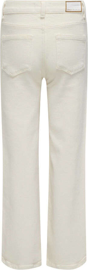 ONLY KOGJUICY WIDE LEG DNM CRO Ecru