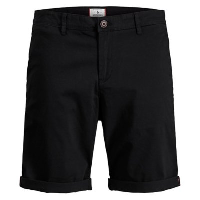 Bermuda homme Bowie Solid NOIR JACK JONES