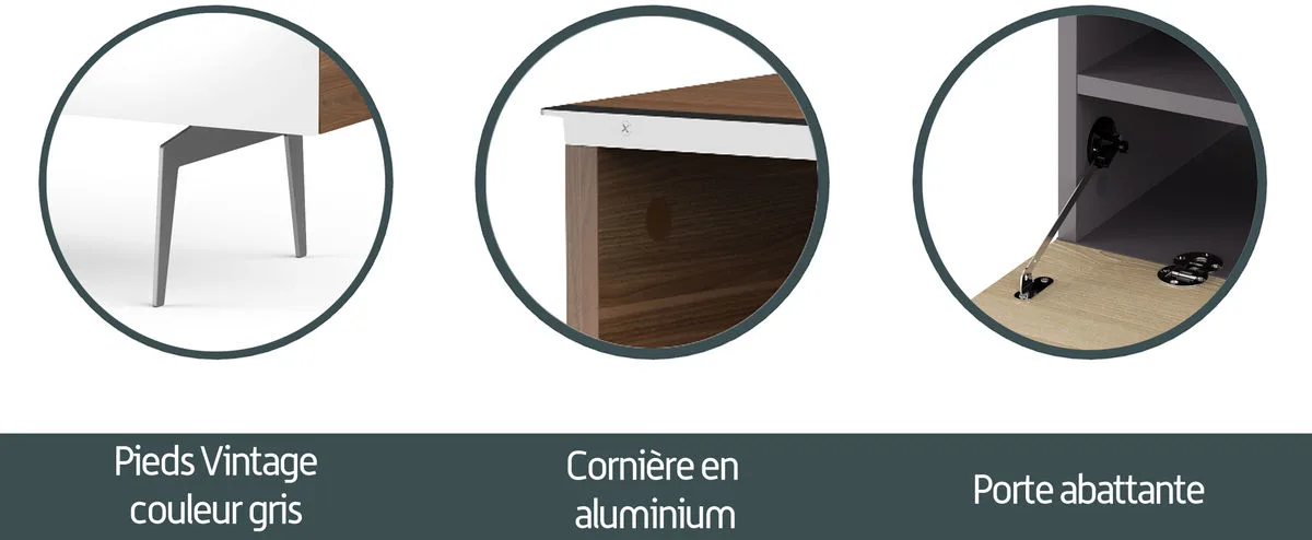 Meliconi Gladstone 120 Meubles TV