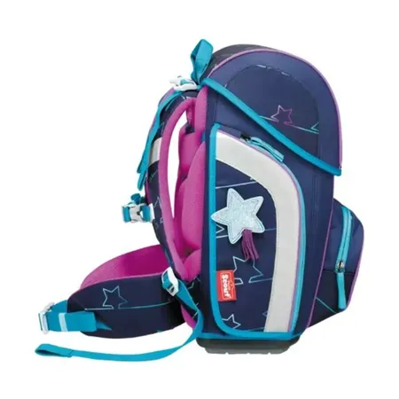 Scout Schulranzen-Set Genius Blue Star mit Sporttasche, 4-teilig