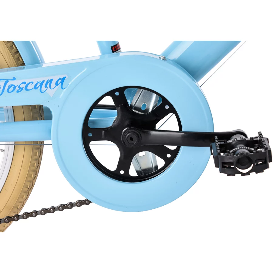 KS Cycling Jugendfahrrad Kinderrad 20 Toscana Blau