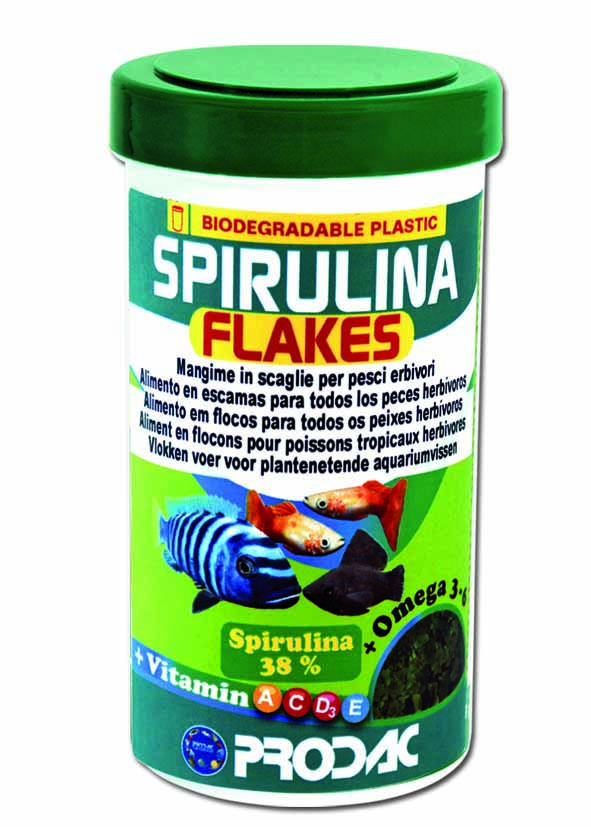 PRODAC FLOCOS DE ESPIRULINA 250 ML 50 GR