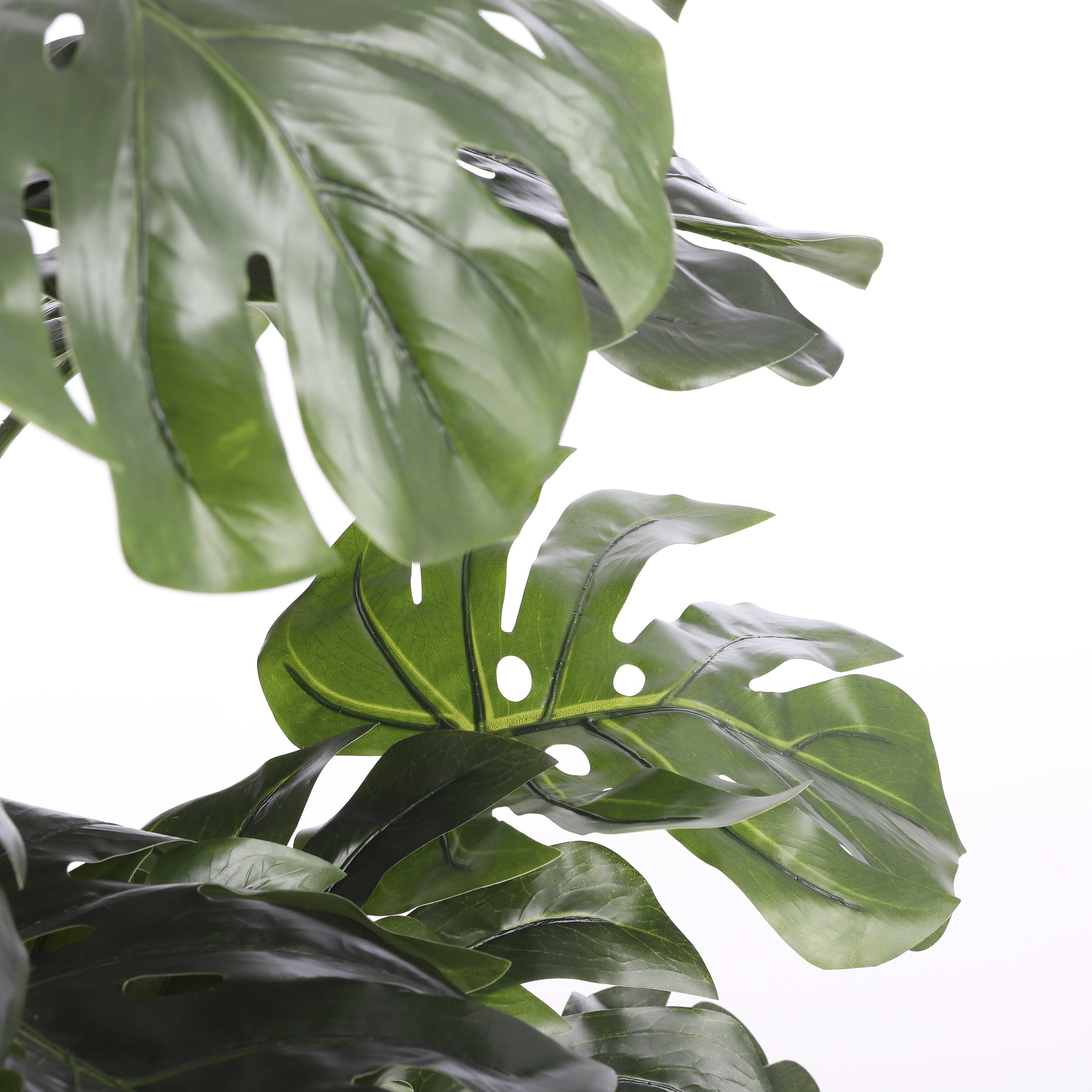 Mica Decorations Monstera in plastic pot groen - h140xd80cm