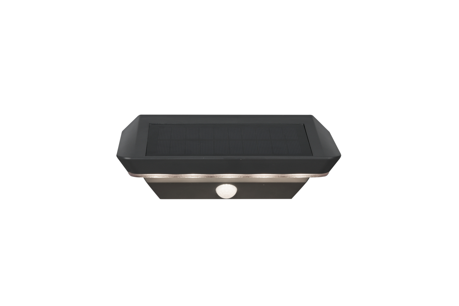LED-Solar-Wandleuchte - anthrazit - Bewegungsmelder