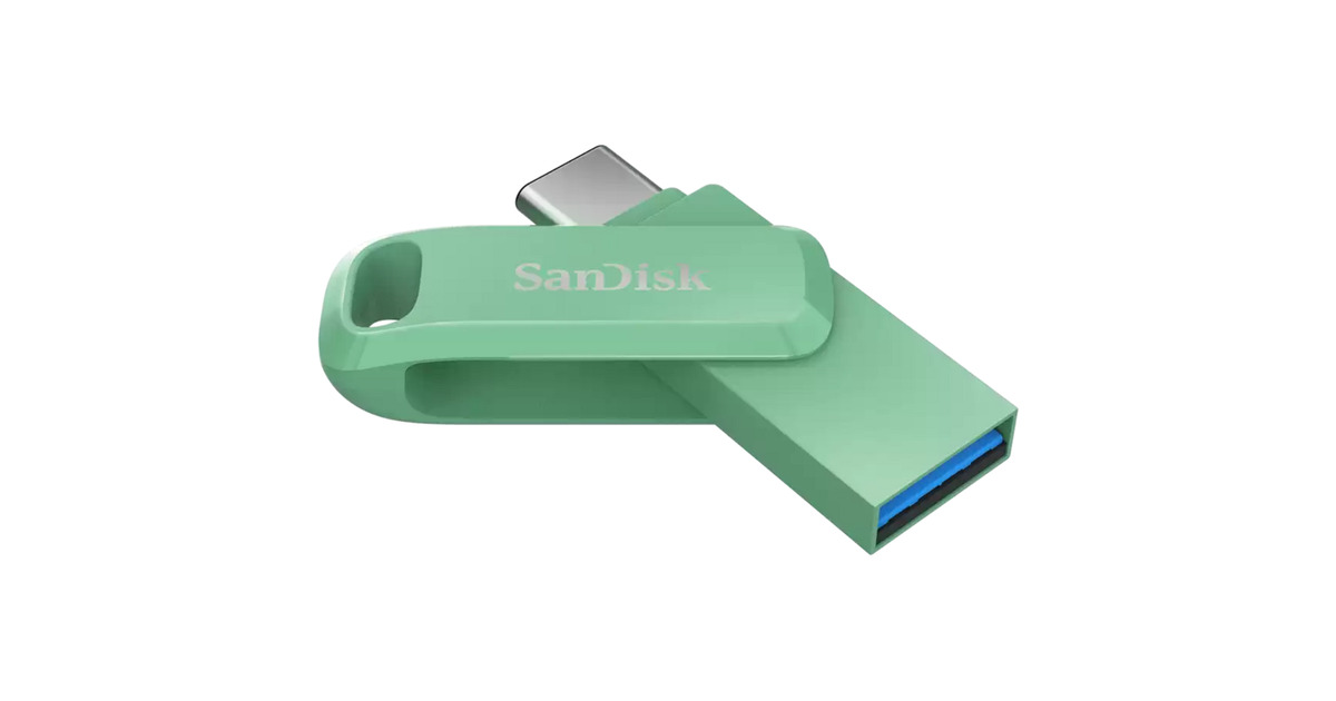 SanDiskUltra Dual Drive Go USB Type-C™ - 256 GB usb-stick  (Groen)