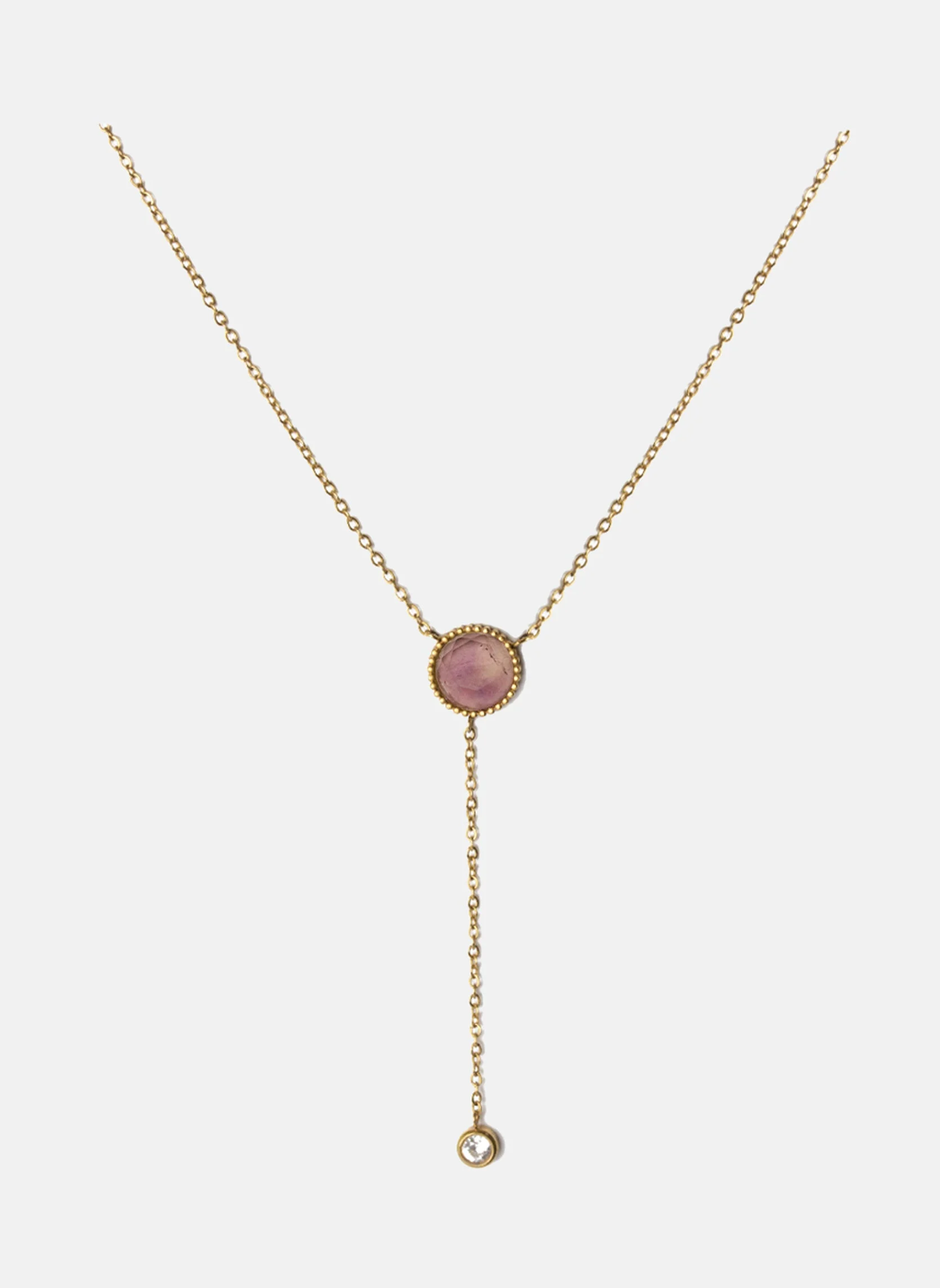 SUNNA - Collier chaîne sunna | Violet