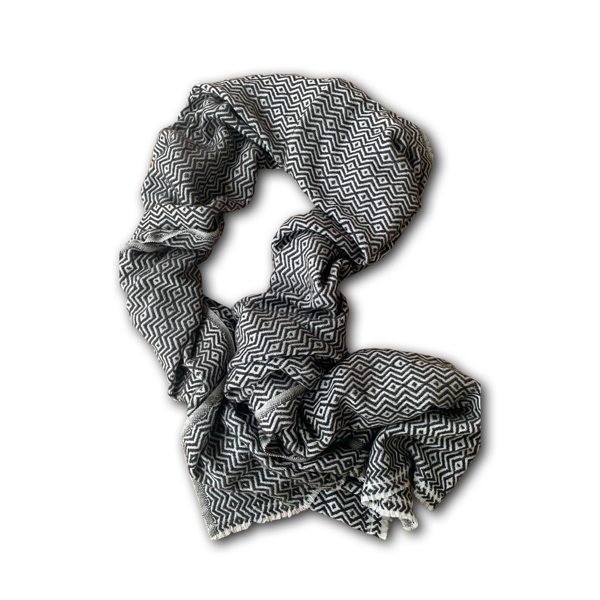 Wollschal 'Diamond Grey', B 36 cm, L 180 cm günstig bestellen