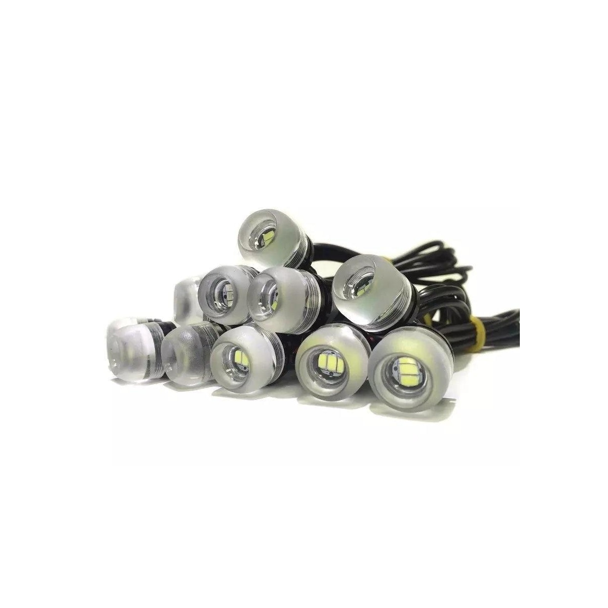 SMD DRL - kjørelys 9W, 12V, 2-Pack (DRL109)