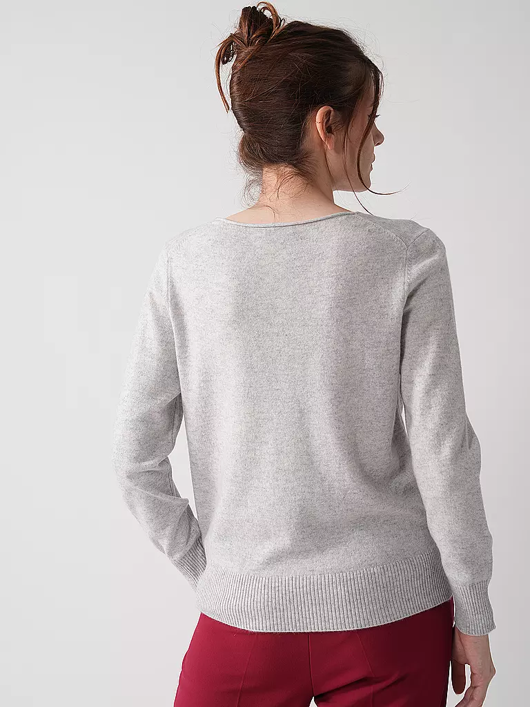 KATESTORM Kaschmirpullover  hellgrau