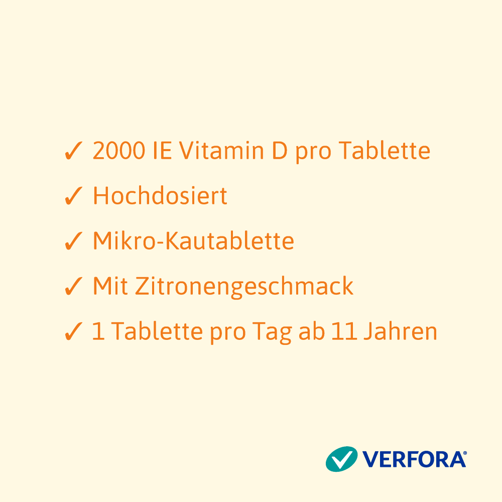 VITAMINE D3 WILD Kautabl 2000 IE vegan 60 Stk<br>60 Stück, Kautablette, vegan