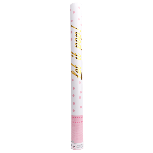 Roze Confetti Kanon 60cm