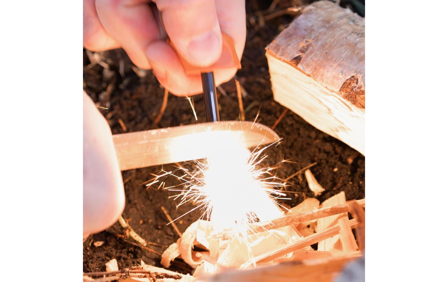 Swedish FireKnife BIO 2in1 cocoshellMehr als ein Messer, mehr als ein Feuerstarter