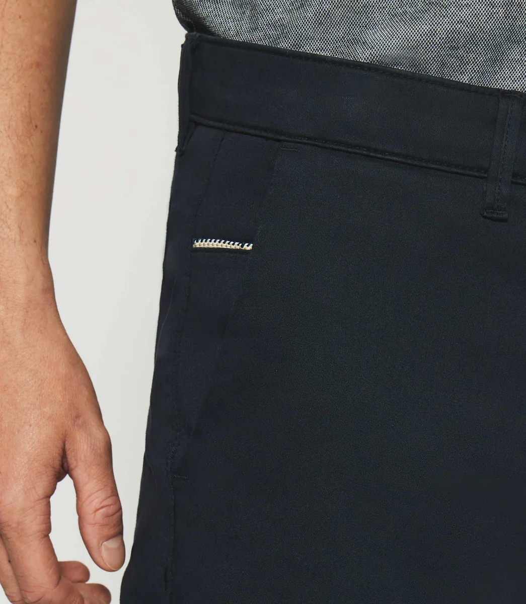 Pantalon chino slim marine