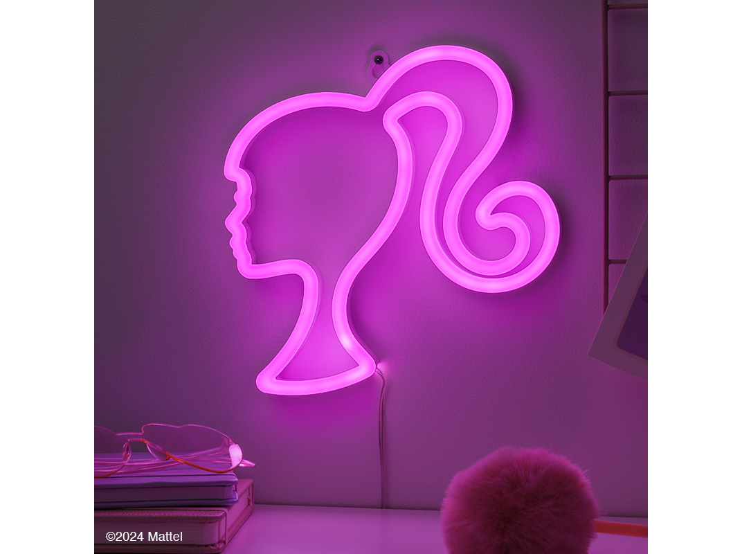 CANDEEIRO LED NEON BARBIE