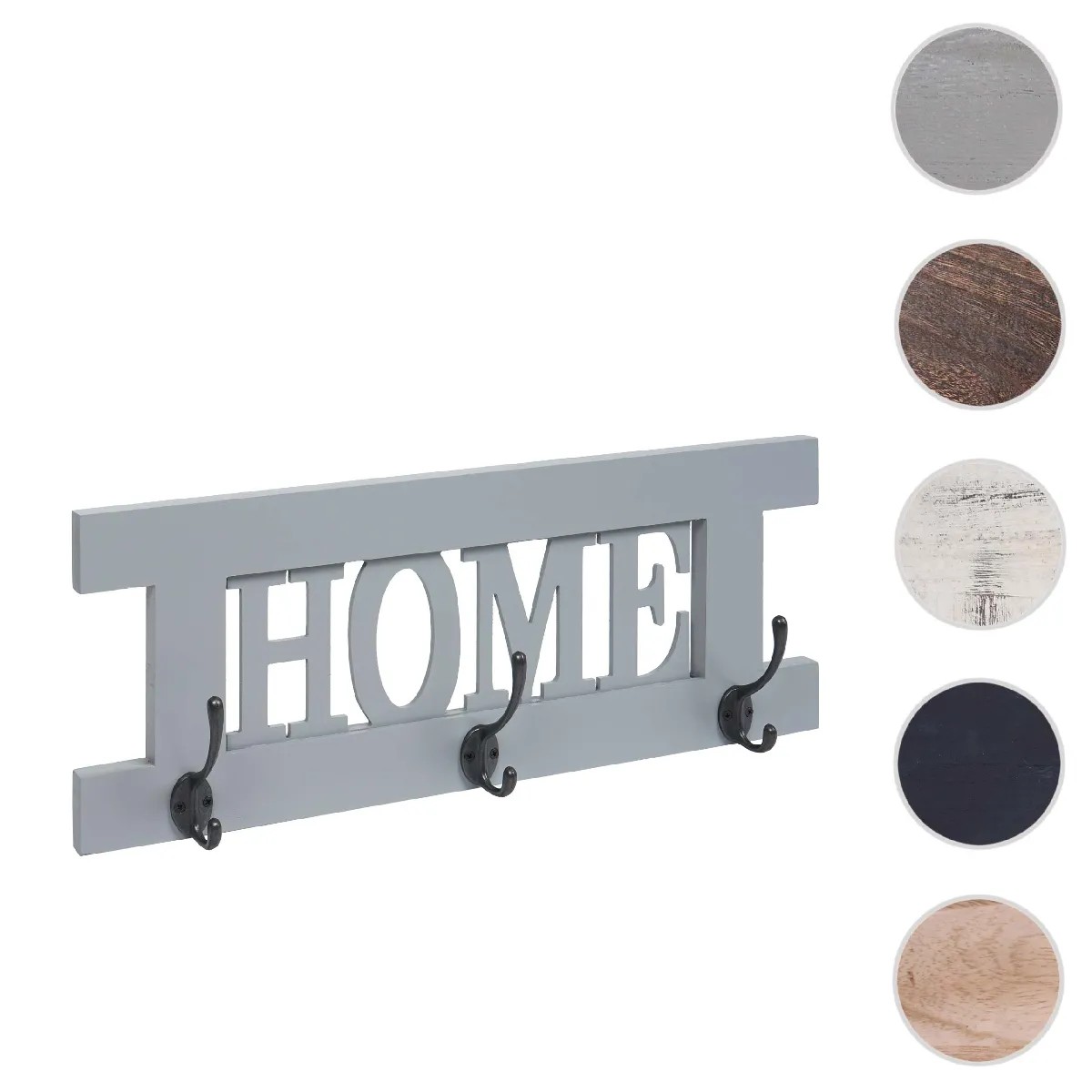 Mendler Portemanteau C60 Shabby Gris-Bleu