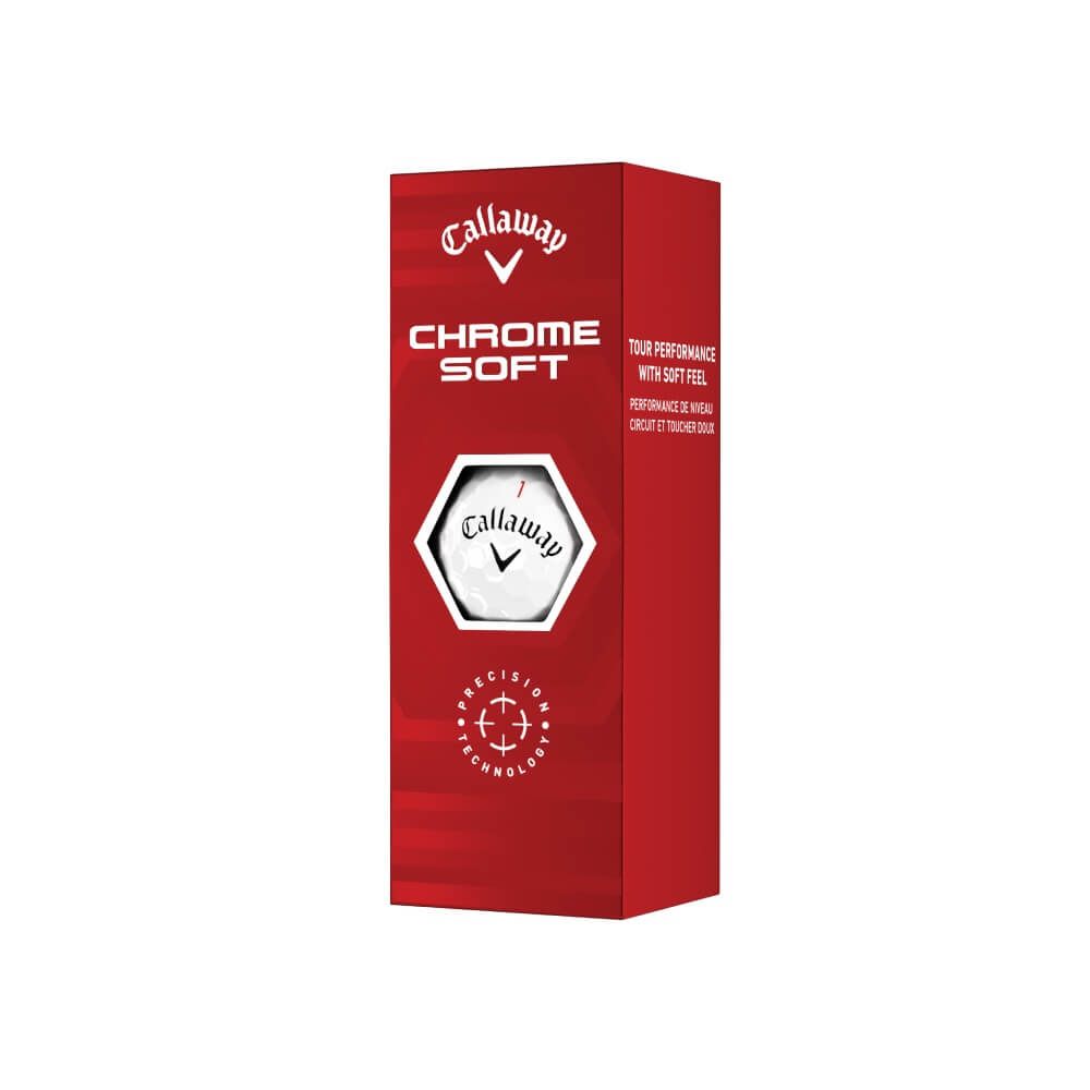 Chrome Soft 22 Golfball Hvit