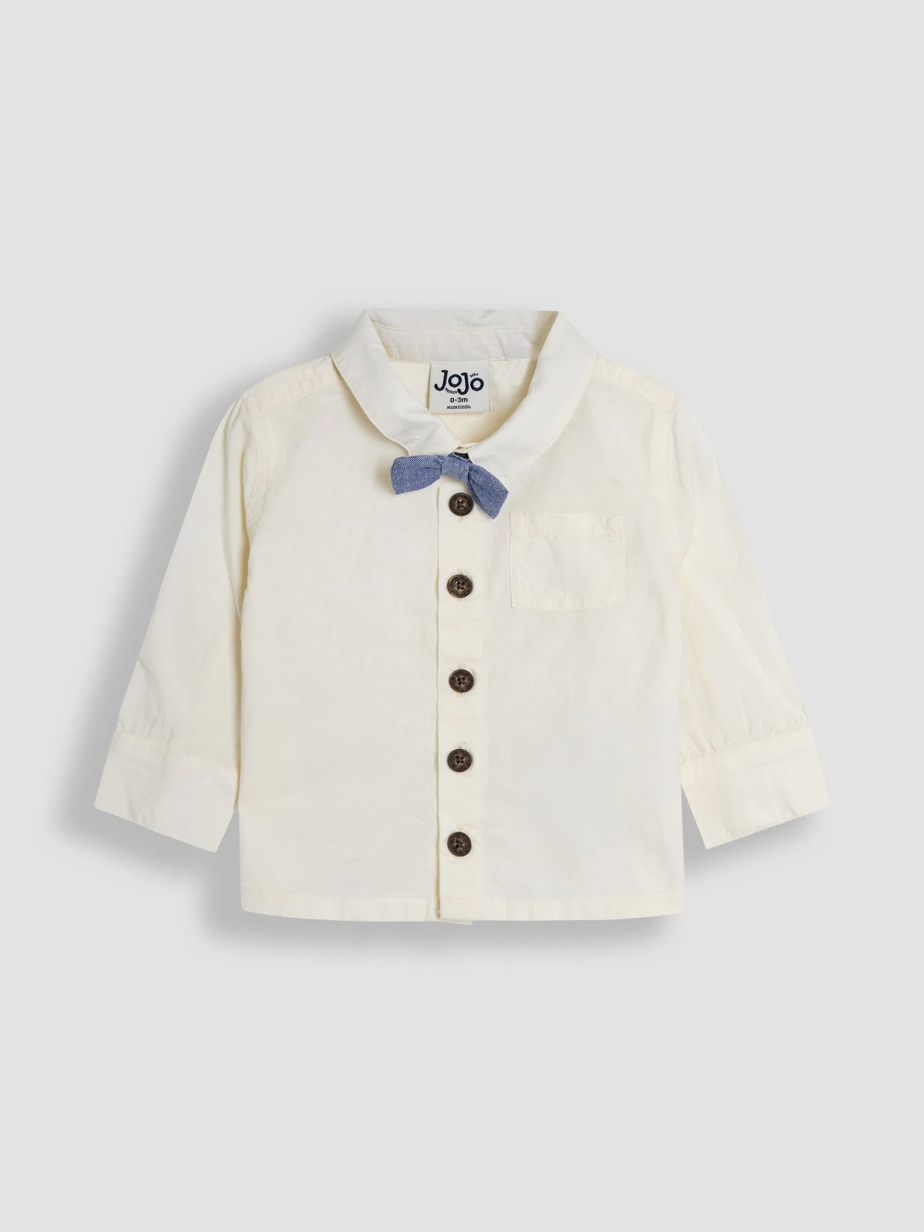 JoJo Maman Bébé 4-delige set van overhemd en broek met blazer en strik