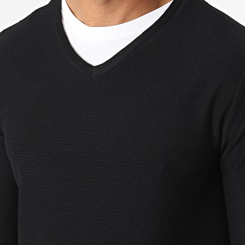 Tee Shirt Manches Longues Derren Noir